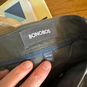 Bonobos Friday Weekday Warrior Dress pants - Green/sage